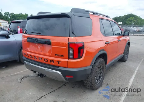 2026 Honda Passport Awd Trailsport Elite/Awd Trailsport Elite Blackout из США, поврежденный, VIN 5FNYF9H84TB007331